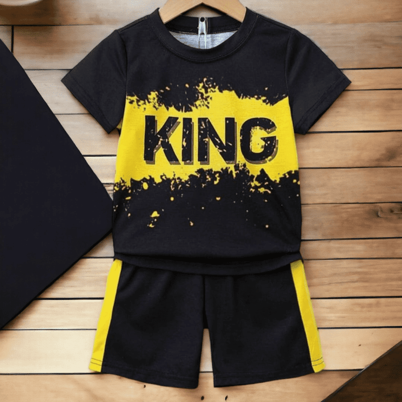 King kids t-shirt & short