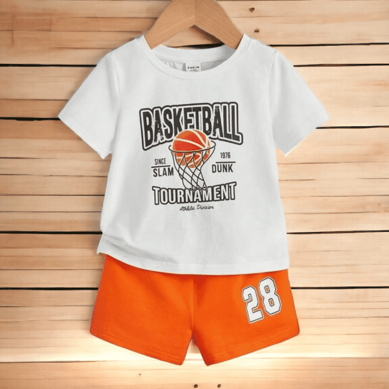 Baby Basketball T-shirt & Shorts.